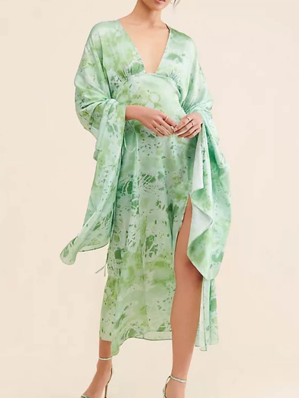 Silky Mint Green Dress